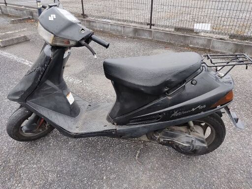 アドレスv100 引き取り先決まりました アドレスv100 引き取り先決まりました 取引中】アドレスV100 実働車