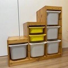 IKEA トロファスト　子供部屋収納　オモチャ収納　イケア　家具