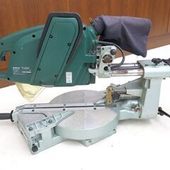 千歳市/恵庭市 HITACHI 日立工機 305mm 卓上スライド丸のこ C12FSA 切断