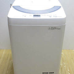 【ネット決済・配送可】ss3126　シャープ　洗濯機　5.5kg...