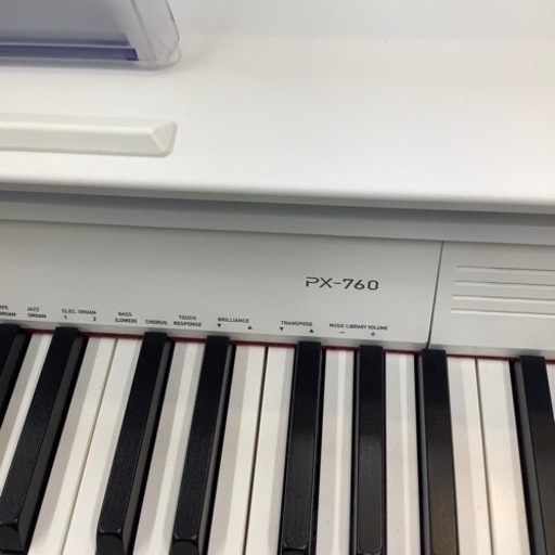 6ヶ月保証付!CASIO(カシオ)の電子ピアノ「PX-760WE」をご紹介