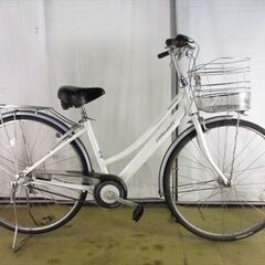 B598限定特価　整備済み★ブリヂストン　アルベルト　ホワイト★ 中古自転車 【27インチ 】