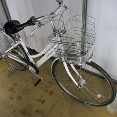 B598限定特価　整備済み★ブリヂストン　アルベルト　ホワイト★ 中古自転車 【27インチ 】