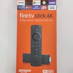 Amazon Fire TV stick 4K リモコン付き