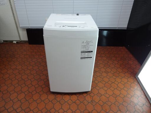 ID 990478　洗濯機東芝4.5Kｇ　２０２０年製　AW-45M7
