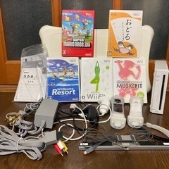 【ネット決済】任天堂Wii本体＆付属品とWii Fit