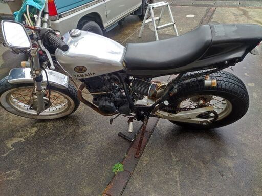 TW 200 書類無し 部品取り 受け渡し者決定！不動車 初期TW200 書類あり 部品取り タンクチョーク