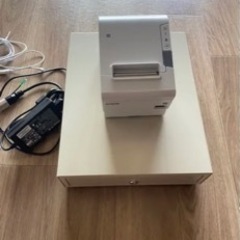 新品　レシート　レジ