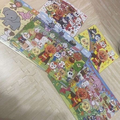 パズル5つセット アンパンマン ピース 30ピース りんご 大阪の家具の中古あげます 譲ります ジモティーで不用品の処分