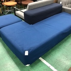 家具ならトレファク吉川店！！無印良品 ソファベンチ ブルー