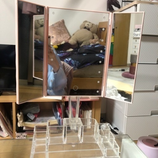 Francfrancの三面鏡 愛沢えみり 広島のドレッサーの中古あげます 譲ります ジモティーで不用品の処分