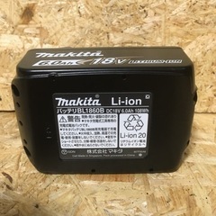 【①新品未使用】マキタ 18V 6A バッテリー