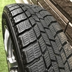 【受付終了】グッドイヤー 155/65R14 スタッドレスタイヤ アルミホイルセット デイズルークスなど
