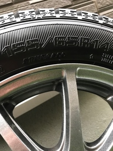 受付終了】グッドイヤー 155/65R14 スタッドレスタイヤ 小売業者  