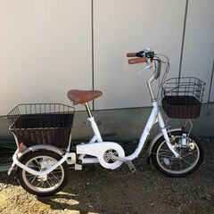 【ネット決済】【ほぼ新品】大人用三輪車 三輪自転車 高齢者 自転...