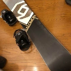 メンズ スノーボード 158 サロモン 2点セット ビンディング