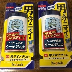 1本500円‼️薬用デオナチュレ　男すっきりジェルバー