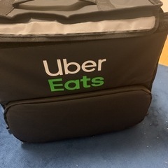 【ネット決済・配送可】配達バッグ　Uber Eatsバッグ