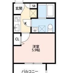 烏丸線　竹田　10分、近鉄京都線　伏見駅　11分♪初期費用9万円...