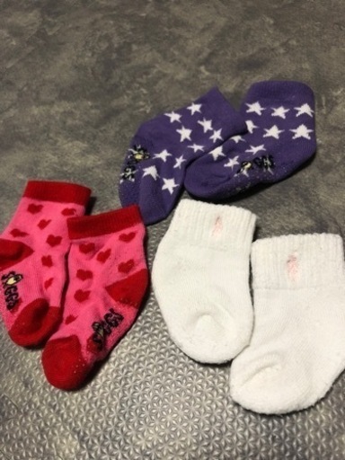 靴下3足set ベビーpolo 自由ヶ丘の子供用品の中古あげます 譲ります ジモティーで不用品の処分