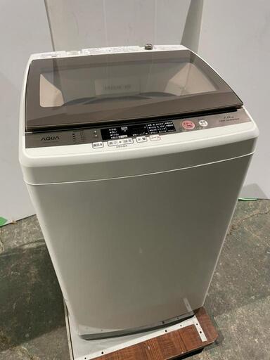 取引中☆アクア全自動洗濯機7.0kg2017年製☆