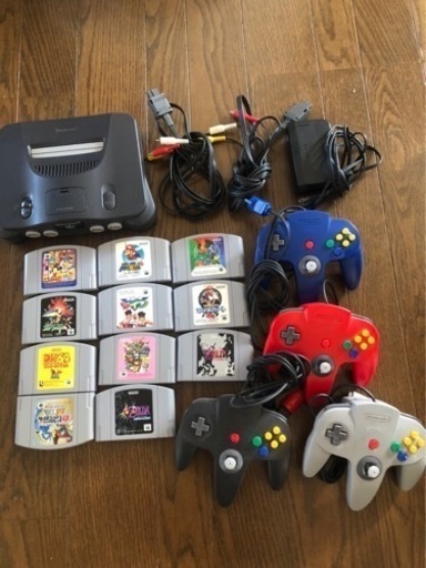 ニンテンドー64本体ソフトセット動作確認品