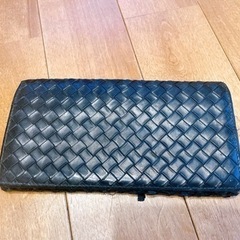 【中古】Bottega Veneta. 長財布　黒