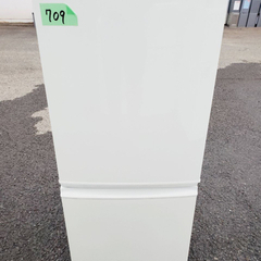 709番 シャープ✨ノンフロン冷凍冷蔵庫✨SJ-14Y-W‼️