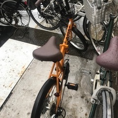 20インチ折り畳み自転車