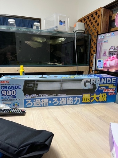 900水槽用上部濾過。新品未開封GEX