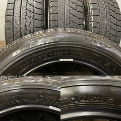 BS BLIZZAK VRX 205/60R16 16インチ スタッドレス 4本 バリ溝 ジューク アクセラスポーツ プリウスα エクシーガ等　(MTJ163) クレジットカード QRコード決済可能