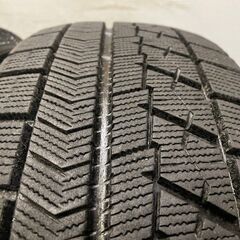 BS BLIZZAK VRX 205/60R16 16インチ スタッドレス 4本 バリ溝 ジューク アクセラスポーツ プリウスα エクシーガ等　(MTJ163) クレジットカード QRコード決済可能