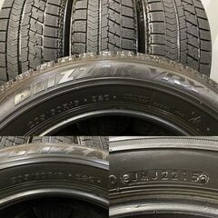 BS BLIZZAK VRX 205/60R16 16インチ スタッドレス 4本 プリウスα ヴォクシー ビアンテ ノア ステップワゴン等　(MTK174)クレジットカード QRコード決済可能