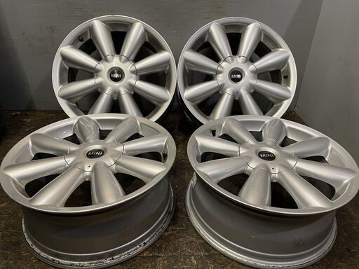 BMW MINI R60 ミニクロスオーバー 純正ホイール RONAL製 18インチ 4本 7.5J5HPCD120+52　(VHI191)クレジットカード QRコード決済可能