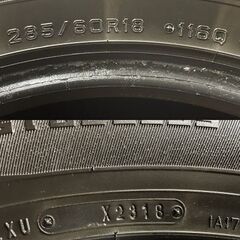 DUNLOP WINTER MAXX SJ8 285/60R18 18インチ スタッドレス 4本 2018年 