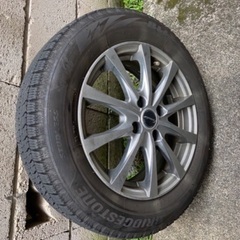 スタッドレスタイヤ(ホイール付き)4本セット　ブリザック