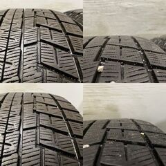 YOKOHAMA ice GUARD iG60 215/55R17 17インチ スタッドレス 4本 2018年製 エスティマ オデッセイ ヴェゼル ジューク等　(MTE195) クレジットカード QRコード決済可能