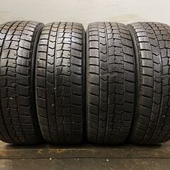 DUNLOP WINTER MAXX WM02 185/60R15 15インチ スタッドレス 2017年製 バリ溝 カローラフィールダー シャトル等　(MTG175)クレジットカード QRコード決済可能