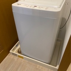 洗濯機　2021年式　4.5kg用