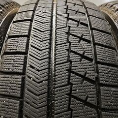 BS BLIZZAK VRX 215/60R16 16インチ スタッドレス 4本 バリ溝 クラウンロイヤル ティアナ マークX CX-3等　(MTJ160)クレジットカード QRコード決済可能
