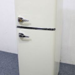 特別生産品 レトロ2ドア冷凍冷蔵庫 メタリックハンドル 114l Prr 122d W オフホワイト 21年製 オーヤマ 冷蔵庫 家電 店頭引取歓迎 R4628 送料無料カンガルル 家電 Av カメラ キッチン 食卓 Roe Solca Ec