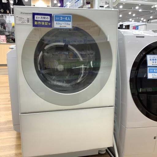 取りに来れる方限定！Panasonicのドラム式洗濯乾燥機です！ 安心の6カ月動作保証付！