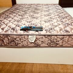 【愛品館市原店】ダブルベッド ニトリ×フランスベッド【愛市IGB】