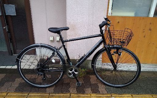 OFFICE PRESS.TR[オフィスプレストレッキング]700c クロスバイク 7speed/ブラック