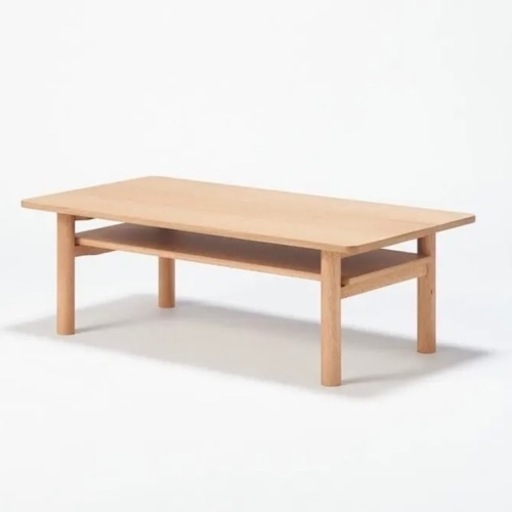 [決まりました] 無印良品 木製ローテーブル 幅１１０×奥行５５×高さ３５ｃｍ