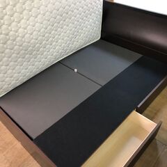 愛品館市原店】ダブルベッド シモンズ×ティアイアイマットレス【愛市IGB】