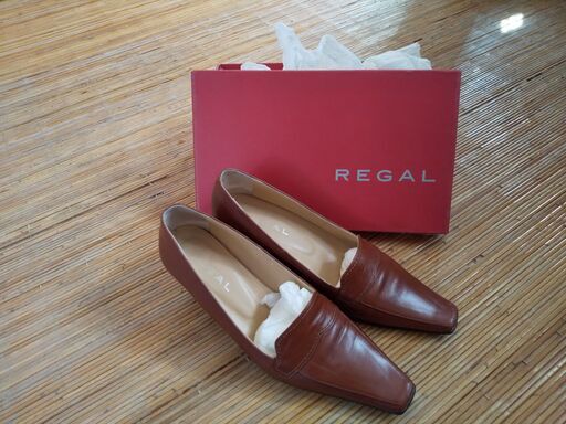 REGAL 茶パンプス　24㎝