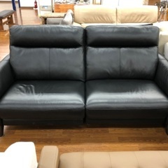 電動リクライニングソファー　ニトリ　ブラック