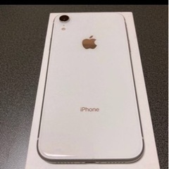美品 完備品iPhoneXR 64GB auSIMフリーバッテリー99%訳あり 残積なし、一括