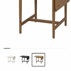 IKEA  ダイニングテーブル　椅子二脚